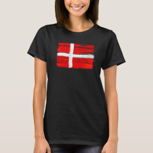 Camiseta Bandera Dinamarca