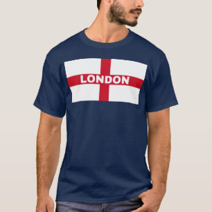 Camiseta Bandera divertida de la ciudad de Londres en inglé