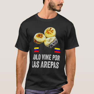 Camiseta Bandera divertida de Venezuela Comida Venezolana A