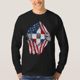 Camiseta Bandera dominicana dentro de mí