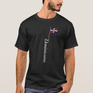 Camiseta Bandera Dominicana Firma Bandera República Dominic