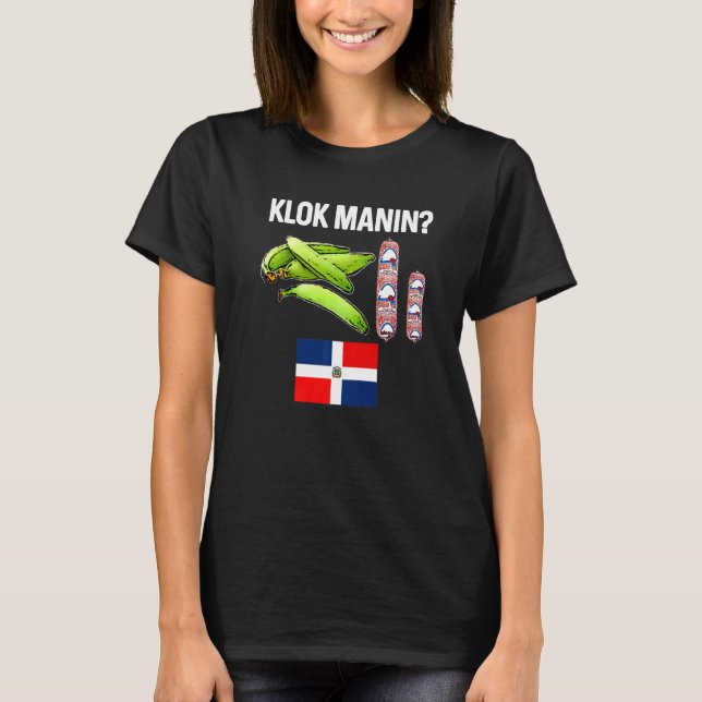 Camiseta Bandera Dominicana República Dominicana Plan Mangu (Anverso)