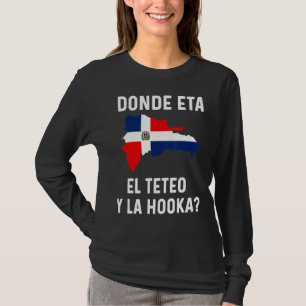 Camiseta Bandera Dominicana Resta República Dominicana Mapa
