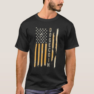 Camiseta Bandera dorada DOGECOIN