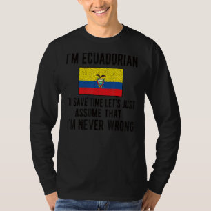 Camiseta Bandera ecuatoriana Ecuador raíces ecuatorianas