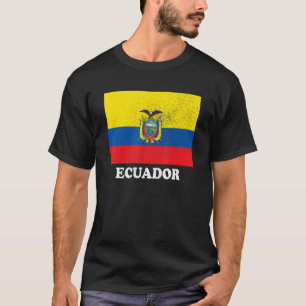 Camiseta Bandera ecuatoriana Orgullo ecuatoriano Bandera ec