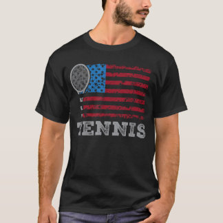 Camiseta Bandera EEUUennis Hombres Mujeres USennis Loveream