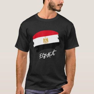Camiseta Bandera egipcia Egipto