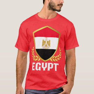 Camiseta Bandera egipcia orgullosa de Egipto