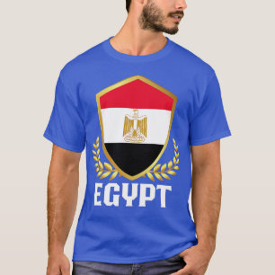 Camiseta Bandera egipcia orgullosa de Egipto