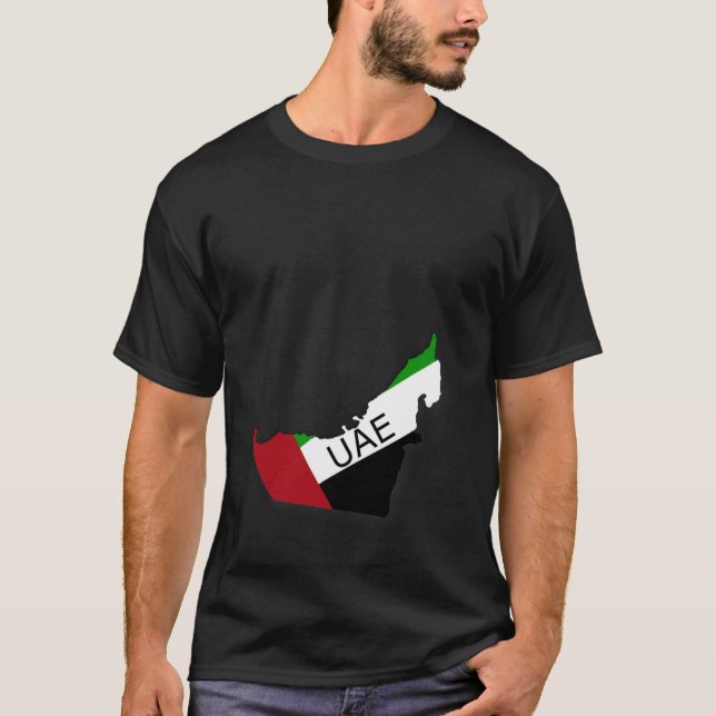 Camiseta Bandera emiratí de Emiratos Árabes Unidos (Anverso)