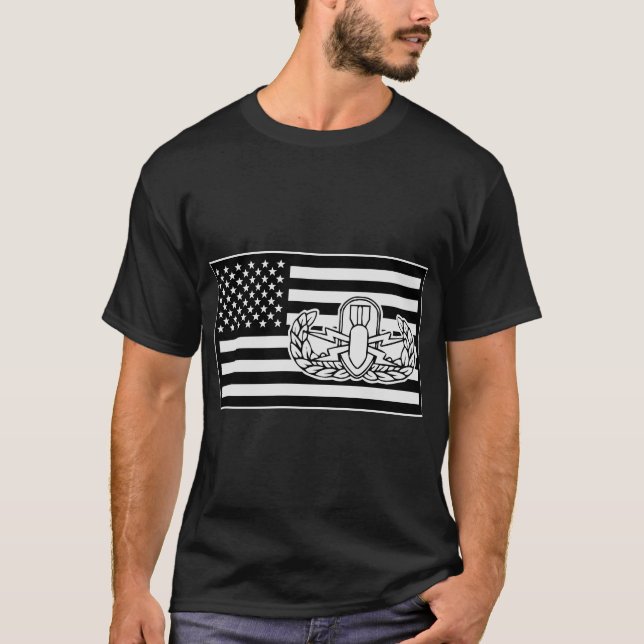 Camiseta Bandera EOD 002 © FB @ #USAPatriotGraphics (Anverso)