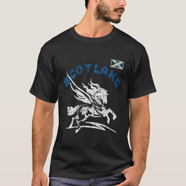 Camiseta Bandera escocesa (Anverso)