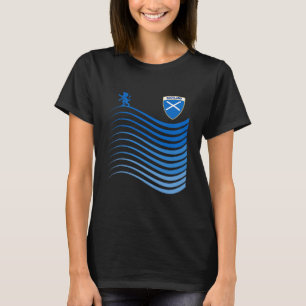 Camiseta Bandera escocesa de Escocia en el equipo de fútbo