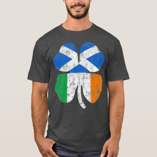 Camiseta Bandera escocesa irlandesa Irlanda Escocia St Patr