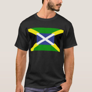 Camiseta Bandera escocesa jamaicana - Jamaica - Escocia