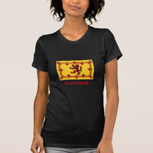 Camiseta Bandera escocesa patriótica y león rampante, Escoc