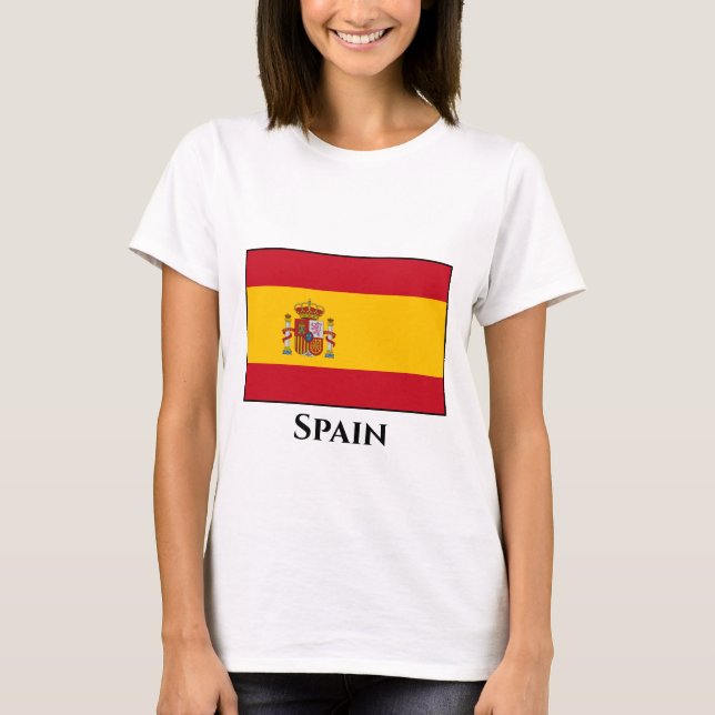 Camiseta Bandera española (Anverso)