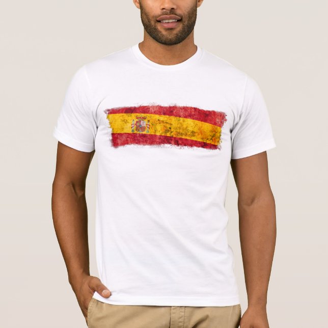 Camiseta Bandera española (Anverso)