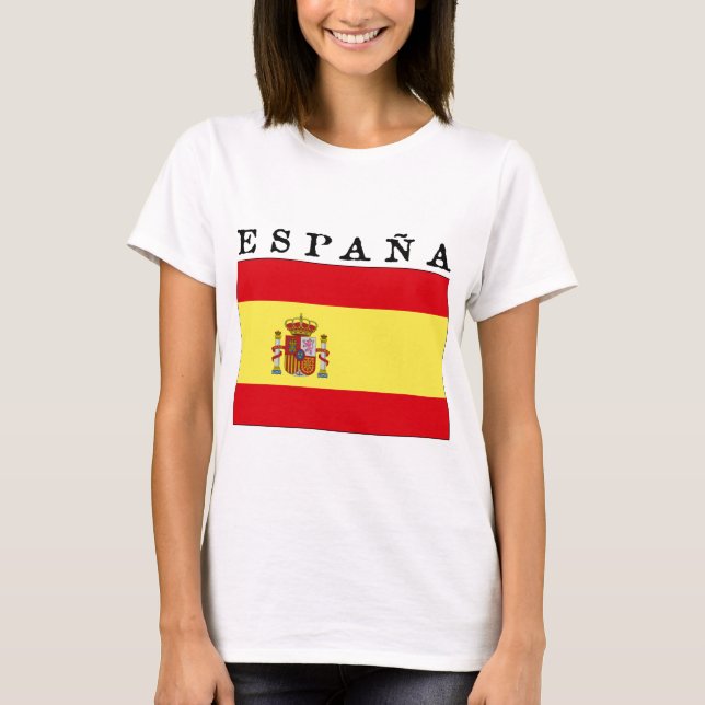 Camiseta Bandera Española (Anverso)