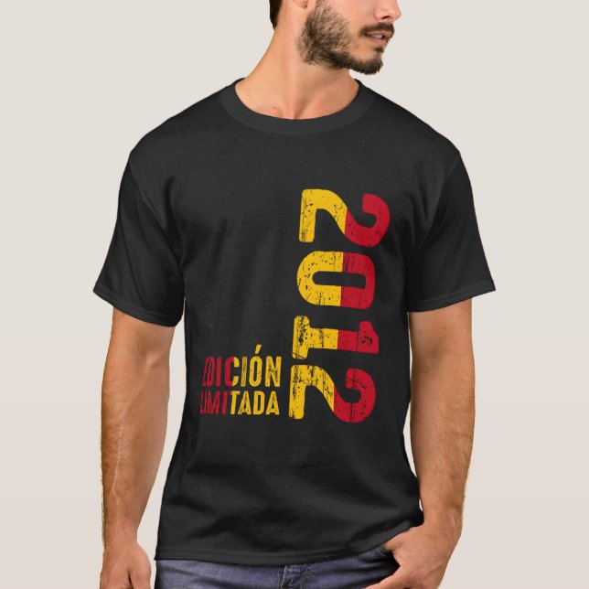 Camiseta Bandera Española 2012 Año 2012 2012 Desde 2012 (Anverso)