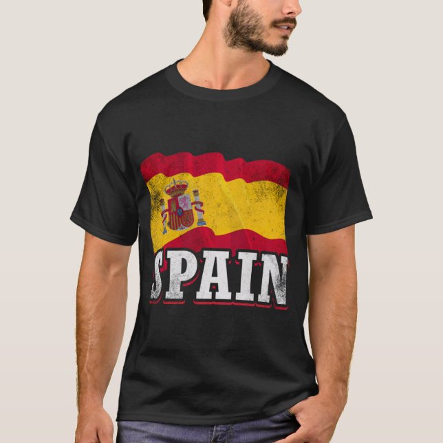 Camiseta Bandera española de España (Anverso)