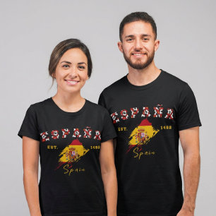 Camiseta Bandera española de orgullo Custom España 