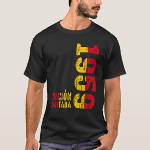 Camiseta Bandera Española Retro 1959 Año 1959 Vintage 1959
