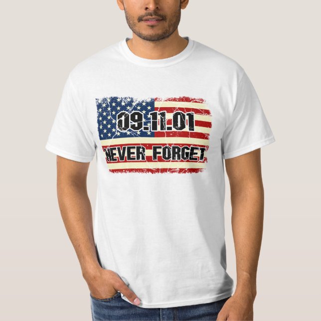 Camiseta Bandera estadounidense (Anverso)