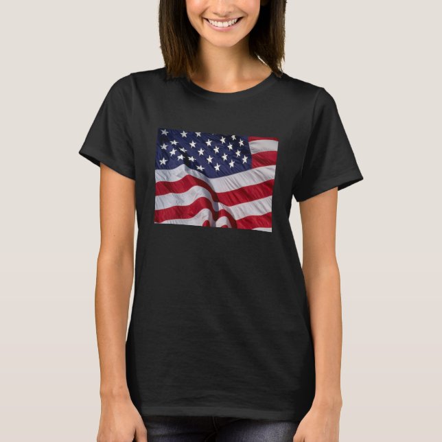 Camiseta Bandera estadounidense (Anverso)