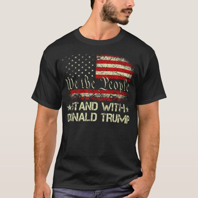 Camiseta Bandera estadounidense (Anverso)