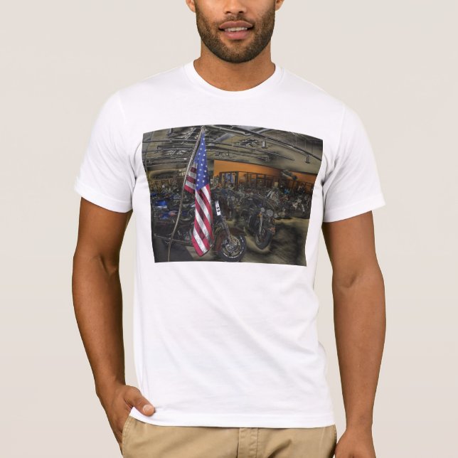 Camiseta Bandera estadounidense (Anverso)