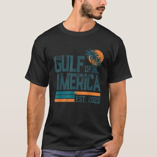Camiseta Bandera Estadounidense 2025 Del Golfo De Estados U (Anverso)