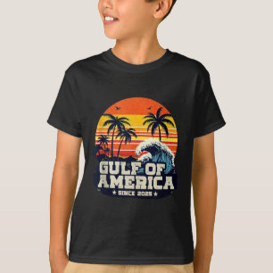 Camiseta Bandera Estadounidense 2025 Del Golfo Retro De Est