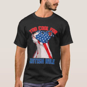 Camiseta Bandera Estadounidense 4 De Julio Para El Gobierno