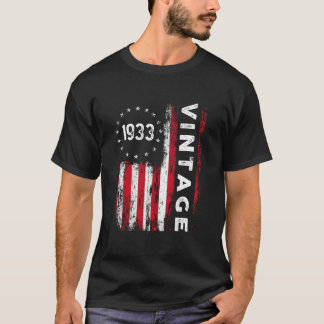 Camiseta Bandera Estadounidense 90 1933 90ª