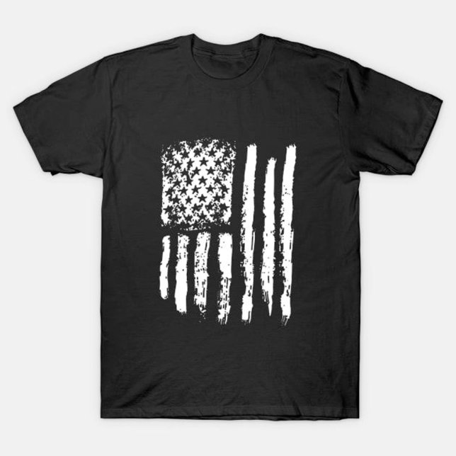 Camiseta Bandera estadounidense angustiada (Subido por el creador)