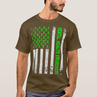 Camiseta Bandera estadounidense angustiado, Conciencia de s