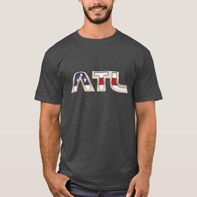 Camiseta Bandera estadounidense ATL (Anverso)