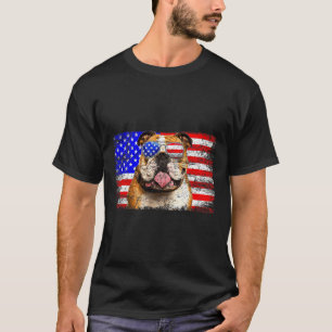Camiseta Bandera Estadounidense Awesome