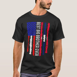 Camiseta Bandera estadounidense Bandera de Laos Mejor Herma