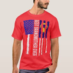 Camiseta Bandera estadounidense bandera de Malasia mejor ab