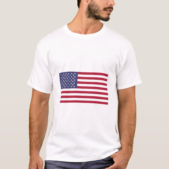 Camiseta Bandera estadounidense Bandera estadounidense Cami (Anverso)