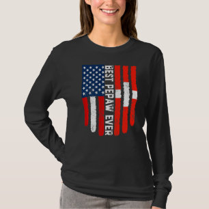 Camiseta Bandera estadounidense Bandera suiza Mejor Pepaw j