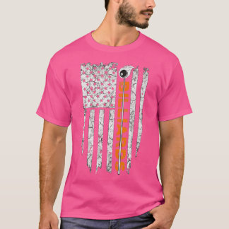 Camiseta Bandera estadounidense Billiard s