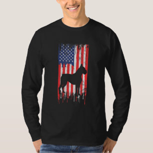 Camiseta Bandera Estadounidense Boxer 4 De Julio Nove Patri