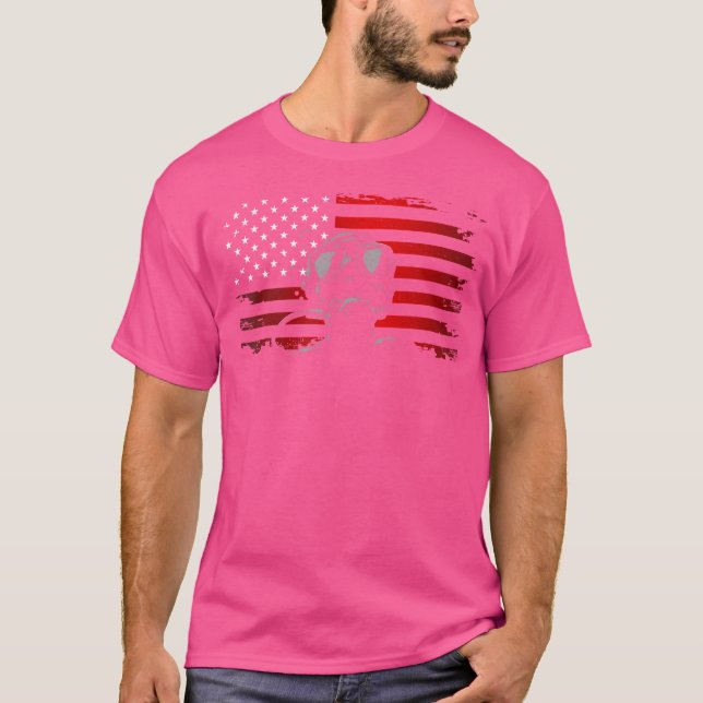 Camiseta Bandera estadounidense Buceo (Anverso)