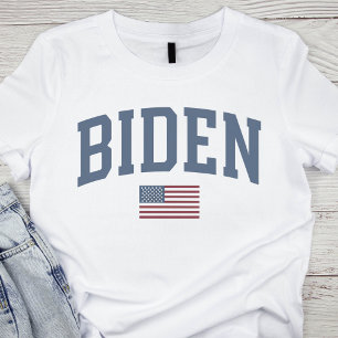 Camiseta Bandera estadounidense clásica Biden 2024