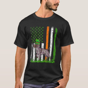 Camiseta Bandera estadounidense con cable señalando el amor