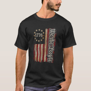 Camiseta Bandera Estadounidense De 1776 We The People Eeuu